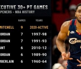 开云官方网站-米切尔连续9个系列赛G1砍30+历史第1！前6乔丹占3席 科比大帅上榜